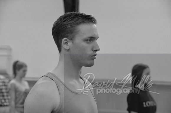 La Cage Rehearsal B&W--3