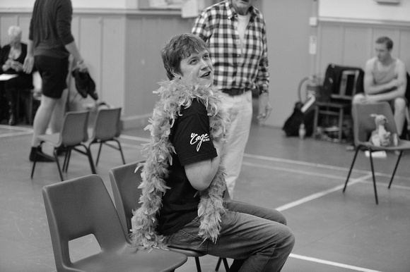 La Cage Rehearsal B&W--19